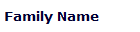 Family Name